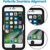 image:imageJETech Screen Protector for iPhone 17e16e13 Pro13 2Pack  9H Tempered Glass HD Clear AntiScratch Protection Easy Installation TooliPhone 8 Plus7 Plus  iPhone 6S Plus6 Plus