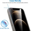 image:imageJETech Screen Protector for iPhone 17e16e13 Pro13 3Pack  HD Clear Face ID Compatible AntiScratch GlassiPhone 12 Pro Max