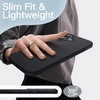 image:imageJETech Silicone Case for iPhone 17 Pro Max Dark Blue  Silky Soft Touch Shockproof Protection Scratch Resistant Microfiber LiningBlack