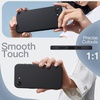 image:imageJETech Silicone Case for iPhone 17 Pro Max Dark Blue  Silky Soft Touch Shockproof Protection Scratch Resistant Microfiber LiningBlack
