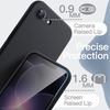 image:imageJETech Silicone Case for iPhone 17 Pro Max Dark Blue  Silky Soft Touch Shockproof Protection Scratch Resistant Microfiber LiningBlack