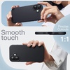 image:imageJETech Silicone Case for iPhone 17 Pro Max Dark Blue  Silky Soft Touch Shockproof Protection Scratch Resistant Microfiber LiningBlack