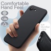 image:imageJETech Silicone Case for iPhone 17 Pro Max Dark Blue  Silky Soft Touch Shockproof Protection Scratch Resistant Microfiber LiningBlack