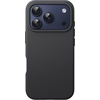 image:imageJETech Silicone Case for iPhone 17 Pro Max Dark Blue  Silky Soft Touch Shockproof Protection Scratch Resistant Microfiber LiningBlack