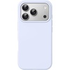 image:imageJETech Silicone Case for iPhone 17 Pro Max Dark Blue  Silky Soft Touch Shockproof Protection Scratch Resistant Microfiber LiningBlue