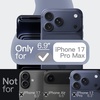 image:imageJETech Silicone Case for iPhone 17 Pro Max Dark Blue  Silky Soft Touch Shockproof Protection Scratch Resistant Microfiber LiningDark Blue