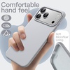 image:imageJETech Silicone Case for iPhone 17 Pro Max Dark Blue  Silky Soft Touch Shockproof Protection Scratch Resistant Microfiber LiningGrey