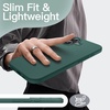 image:imageJETech Silicone Case for iPhone 17 Pro Max Dark Blue  Silky Soft Touch Shockproof Protection Scratch Resistant Microfiber LiningMidnight Green