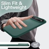 image:imageJETech Silicone Case for iPhone 17 Pro Max Dark Blue  Silky Soft Touch Shockproof Protection Scratch Resistant Microfiber LiningMidnight Green