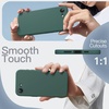 image:imageJETech Silicone Case for iPhone 17 Pro Max Dark Blue  Silky Soft Touch Shockproof Protection Scratch Resistant Microfiber LiningMidnight Green