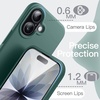 image:imageJETech Silicone Case for iPhone 17 Pro Max Dark Blue  Silky Soft Touch Shockproof Protection Scratch Resistant Microfiber LiningMidnight Green