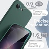 image:imageJETech Silicone Case for iPhone 17 Pro Max Dark Blue  Silky Soft Touch Shockproof Protection Scratch Resistant Microfiber LiningMidnight Green