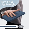 image:imageJETech Silicone Case for iPhone 17 Pro Max Dark Blue  Silky Soft Touch Shockproof Protection Scratch Resistant Microfiber LiningNavy Blue