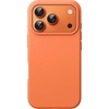 image:imageJETech Silicone Case for iPhone 17 Pro Max Dark Blue  Silky Soft Touch Shockproof Protection Scratch Resistant Microfiber LiningOrange