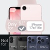 image:imageJETech Silicone Case for iPhone 17 Pro Max Dark Blue  Silky Soft Touch Shockproof Protection Scratch Resistant Microfiber LiningSoft Pink