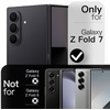 image:imageJETech Slim Case for Samsung Galaxy Z Fold 7 Black  Builtin Front Screen Protector UltraThin Matte Finish Lightweight Protection Minimalist StyleBlack