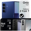 image:imageJETech Slim Case for Samsung Galaxy Z Fold 7 Black  Builtin Front Screen Protector UltraThin Matte Finish Lightweight Protection Minimalist StyleBlue