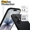 image:imageJETech Slim Case for iPhone 17 Black  Camera Lens Protection Soft TPU Design Matte Finish Shockproof ProtectionBlack