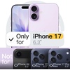image:imageJETech Slim Case for iPhone 17 Black  Camera Lens Protection Soft TPU Design Matte Finish Shockproof ProtectionLavender