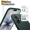 image:imageJETech Slim Case for iPhone 17 Black  Camera Lens Protection Soft TPU Design Matte Finish Shockproof ProtectionMidnight Green