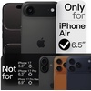 image:imageJETech Slim Case for iPhone 17 Pro Max Black  Camera Lens Protection UltraThin Matte Finish Lightweight Minimalist DesignBlack