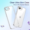 image:imageJETech Slim Case for iPhone 17 Pro Max Black  Camera Lens Protection UltraThin Matte Finish Lightweight Minimalist DesignClear