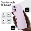 image:imageJETech Slim Case for iPhone 17 Pro Max Black  Camera Lens Protection UltraThin Matte Finish Lightweight Minimalist DesignLavender