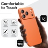 image:imageJETech Slim Case for iPhone 17 Pro Max Black  Camera Lens Protection UltraThin Matte Finish Lightweight Minimalist DesignOrange