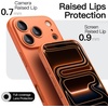 image:imageJETech Slim Case for iPhone 17 Pro Max Black  Camera Lens Protection UltraThin Matte Finish Lightweight Minimalist DesignOrange