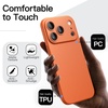 image:imageJETech Slim Case for iPhone 17 Pro Max Black  Camera Lens Protection UltraThin Matte Finish Lightweight Minimalist DesignOrange