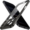 image:imageJETech Slim Case for iPhone 17 Pro Max Clear  Camera Lens Protection UltraThin Lightweight Design Clear Back Minimalist StyleBlack