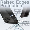 image:imageJETech Slim Case for iPhone 17 Pro Max Clear  Camera Lens Protection UltraThin Lightweight Design Clear Back Minimalist StyleBlack