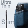 image:imageJETech Slim Case for iPhone 17 Pro Max Clear  Camera Lens Protection UltraThin Lightweight Design Clear Back Minimalist StyleBlack