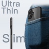 image:imageJETech Slim Case for iPhone 17 Pro Max Clear  Camera Lens Protection UltraThin Lightweight Design Clear Back Minimalist StyleBlack