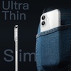 image:imageJETech Slim Case for iPhone 17 Pro Max Clear  Camera Lens Protection UltraThin Lightweight Design Clear Back Minimalist StyleClear