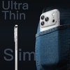 image:imageJETech Slim Case for iPhone 17 Pro Max Clear  Camera Lens Protection UltraThin Lightweight Design Clear Back Minimalist StyleClear