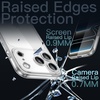 image:imageJETech Slim Case for iPhone 17 Pro Max Clear  Camera Lens Protection UltraThin Lightweight Design Clear Back Minimalist StyleClear