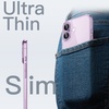 image:imageJETech Slim Case for iPhone 17 Pro Max Clear  Camera Lens Protection UltraThin Lightweight Design Clear Back Minimalist StyleLavender