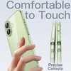 image:imageJETech Slim Case for iPhone 17 Pro Max Clear  Camera Lens Protection UltraThin Lightweight Design Clear Back Minimalist StyleSage