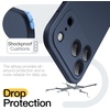 image:imageJETech Slim Case for iPhone 17 Pro Max Dark Blue  Camera Lens Protection Soft TPU Design Matte Finish Shockproof ProtectionDark Blue