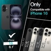 image:imageJETech Slim Case for iPhone 17e16e Black  Camera Lens Protection Soft TPU Design Matte Finish Shockproof ProtectionBlack