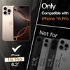 image:imageJETech Slim Case for iPhone 17e16e Black  Camera Lens Protection Soft TPU Design Matte Finish Shockproof ProtectionDesert Titanium