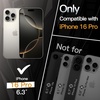 image:imageJETech Slim Case for iPhone 17e16e Black  Camera Lens Protection Soft TPU Design Matte Finish Shockproof ProtectionNatural Titanium
