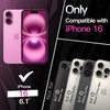 image:imageJETech Slim Case for iPhone 17e16e Black  Camera Lens Protection Soft TPU Design Matte Finish Shockproof ProtectionPink