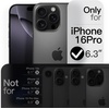 image:imageJETech Slim Case for iPhone 17e16e Black  Camera Lens Protection UltraThin Matte Finish Lightweight Minimalist DesignBlack Titanium