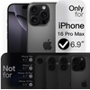image:imageJETech Slim Case for iPhone 17e16e Black  Camera Lens Protection UltraThin Matte Finish Lightweight Minimalist DesignBlack Titanium