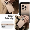 image:imageJETech Slim Case for iPhone 17e16e Black  Camera Lens Protection UltraThin Matte Finish Lightweight Minimalist DesignDesert Titanium