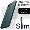 image:imageJETech Slim Case for iPhone 17e16e Black  Camera Lens Protection UltraThin Matte Finish Lightweight Minimalist DesignMidnight Green