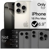 image:imageJETech Slim Case for iPhone 17e16e Black  Camera Lens Protection UltraThin Matte Finish Lightweight Minimalist DesignNatural Titanium