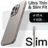image:imageJETech Slim Case for iPhone 17e16e Black  Camera Lens Protection UltraThin Matte Finish Lightweight Minimalist DesignNatural Titanium